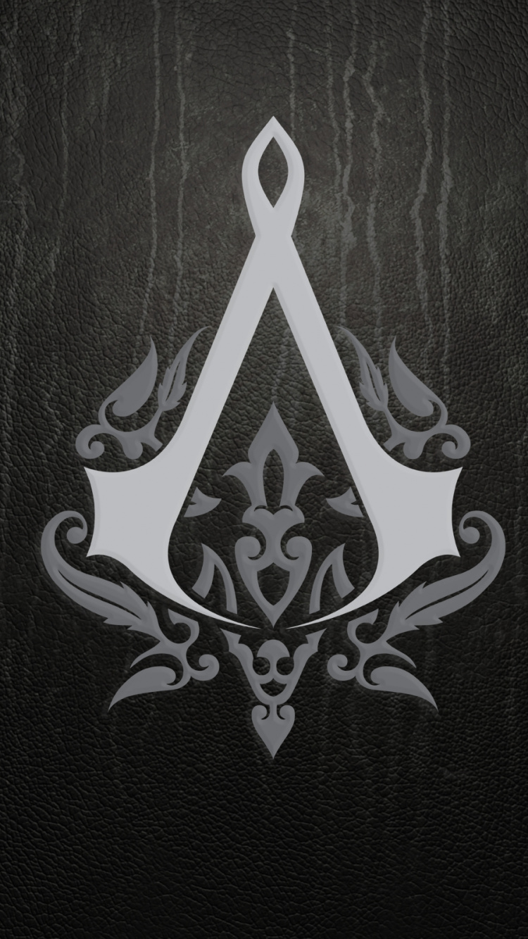 Logo de Dragon Blanc et Noir. Wallpaper in 750x1334 Resolution