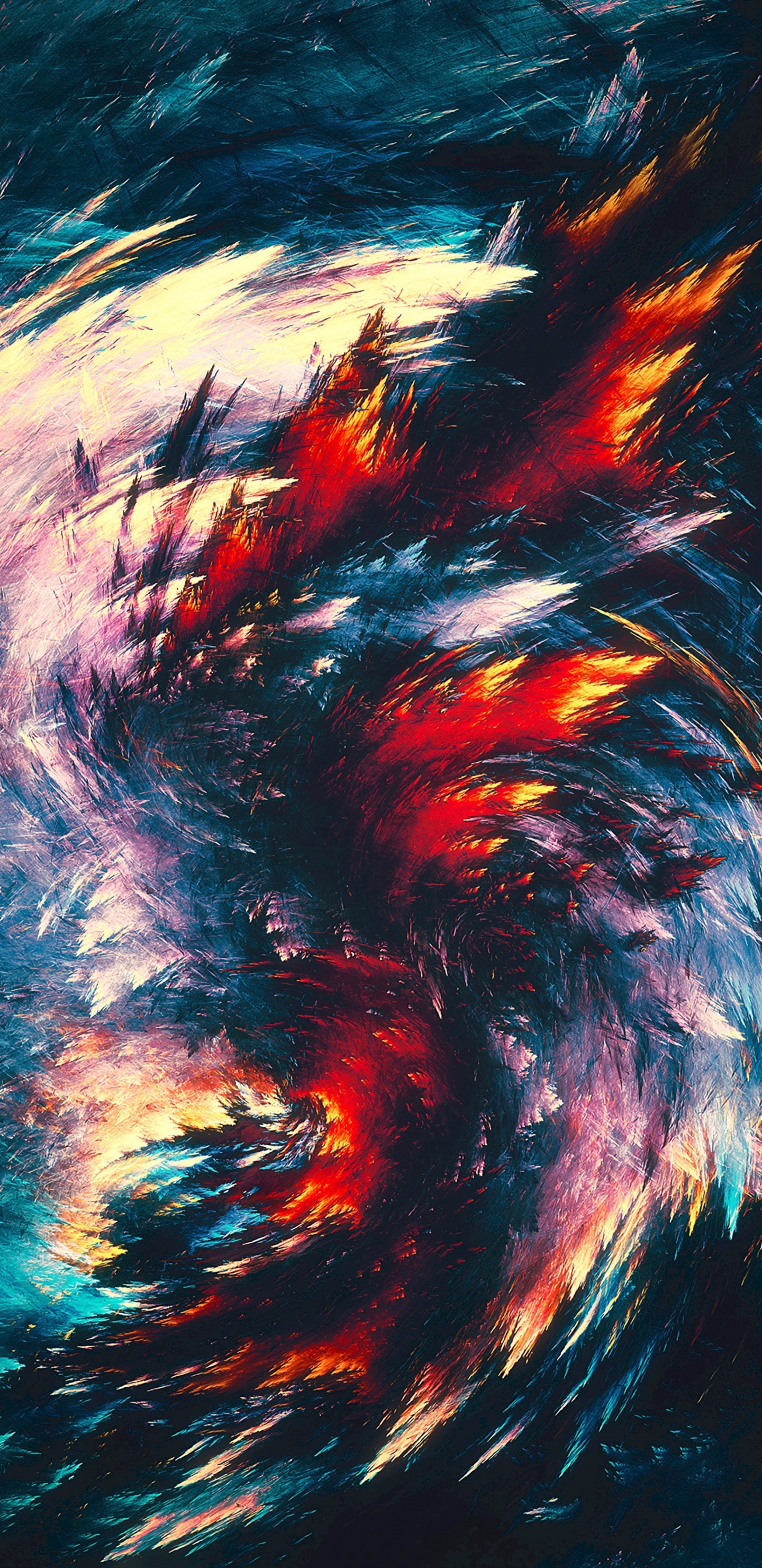 Black White and Red Textile. Wallpaper in 1440x2960 Resolution