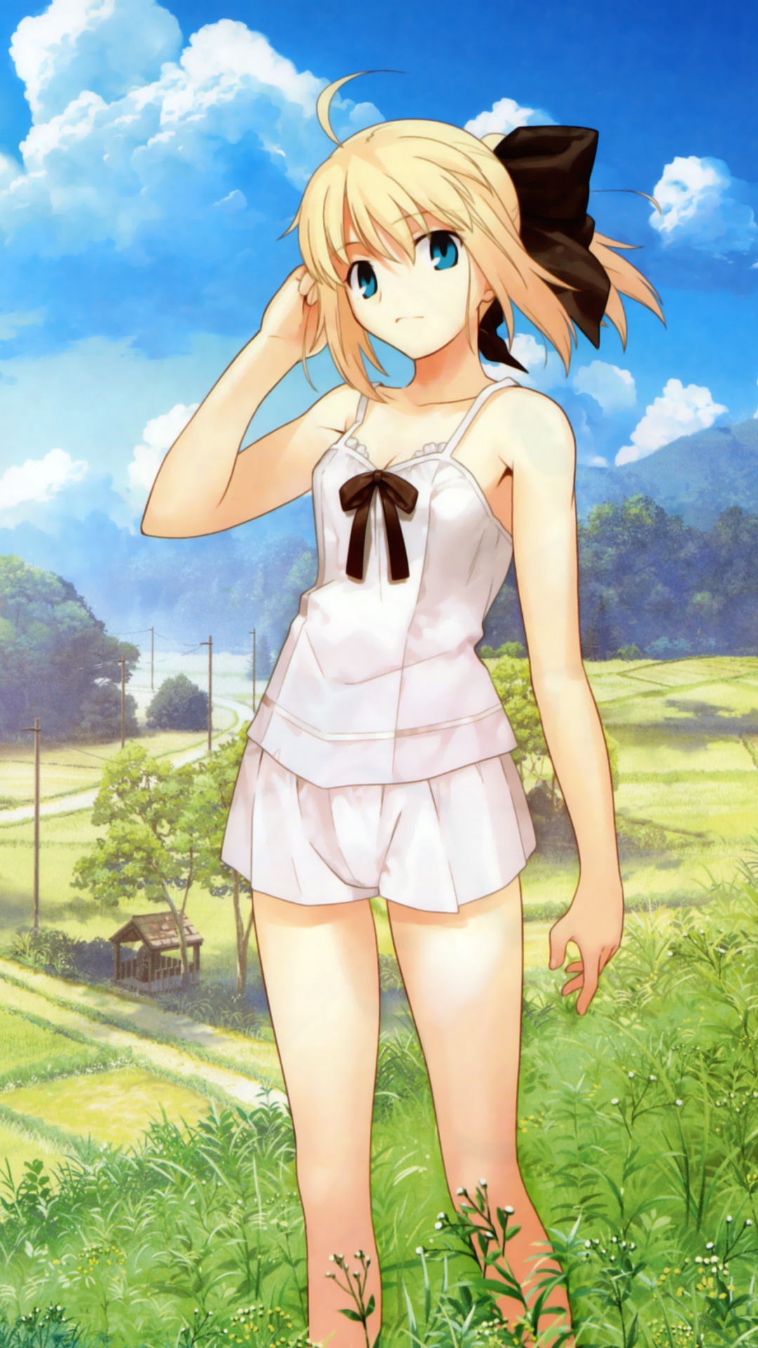 Frau im Roten Kleid Steht Neben Frau im Weißen Kleid. Wallpaper in 1080x1920 Resolution