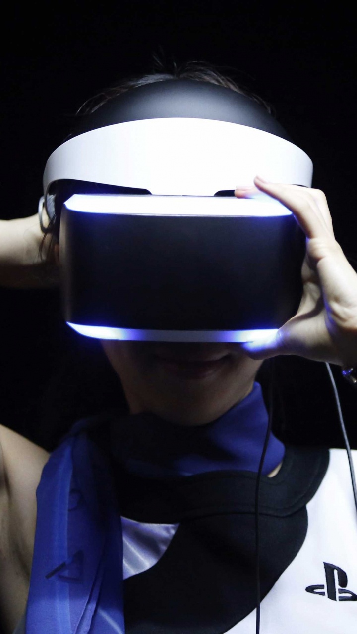 Playstation Vr, Ps4, 眼裂谷, 虚拟现实的耳机, 虚拟现实 壁纸 720x1280 允许
