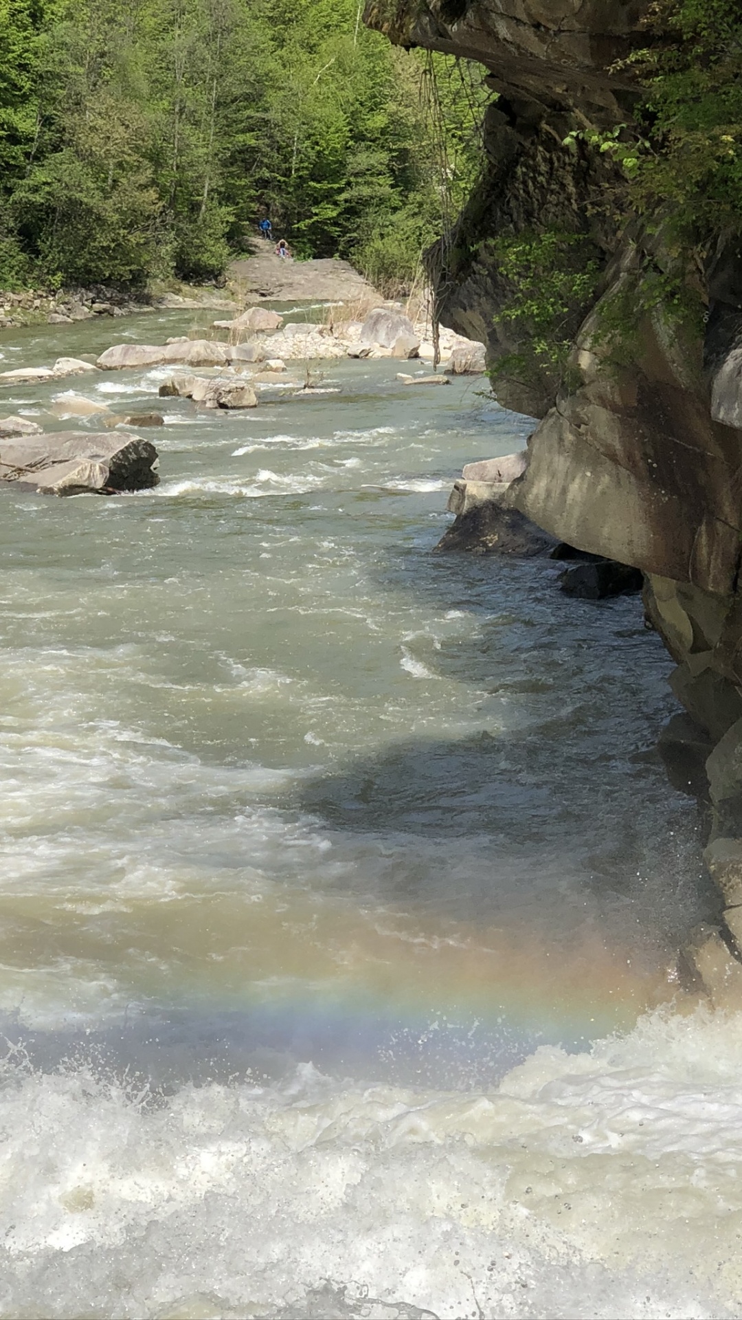 Stromschnelle, Wasserfall, Wasserressourcen, Wasserlauf, Wasser. Wallpaper in 1080x1920 Resolution