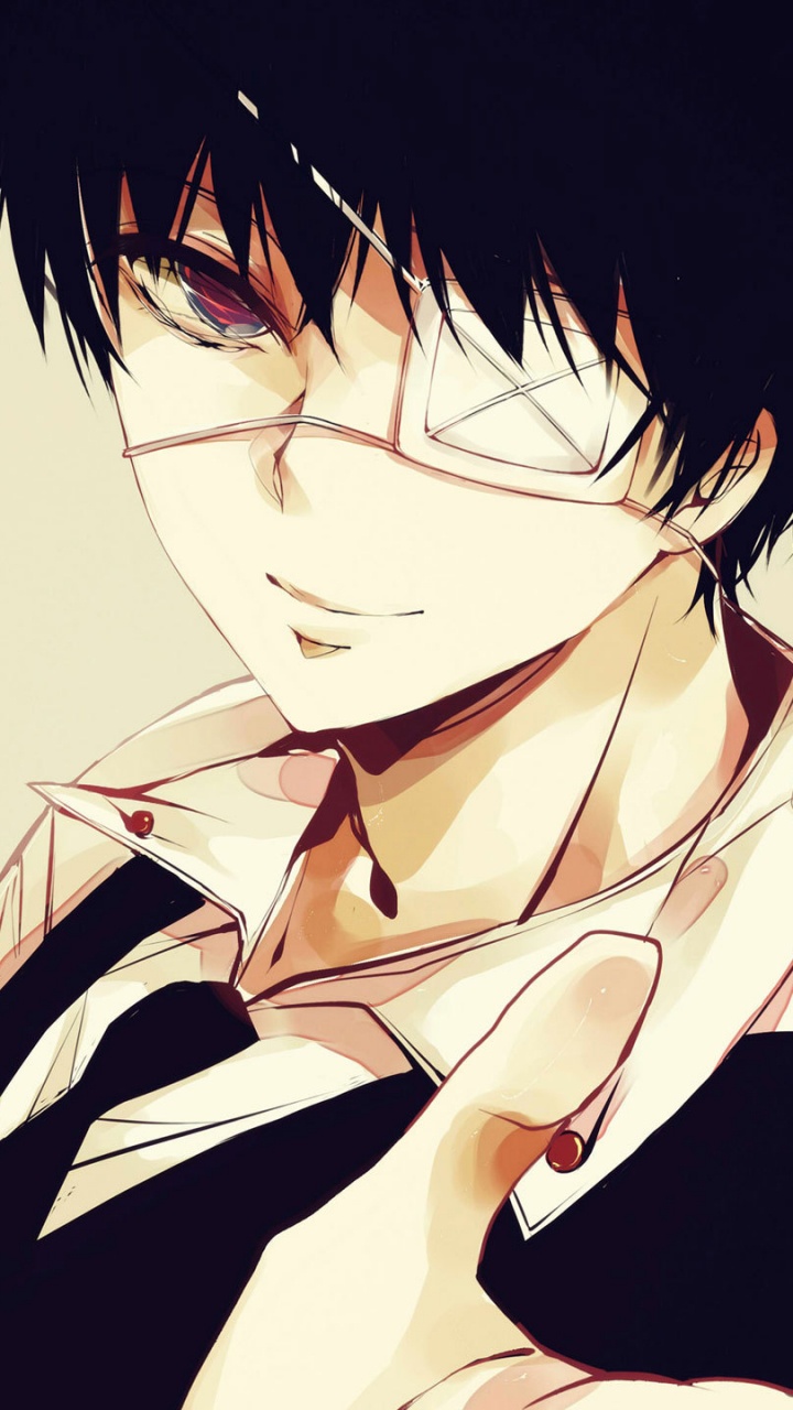 Femme en Soutien-gorge Noir Personnage Anime. Wallpaper in 720x1280 Resolution