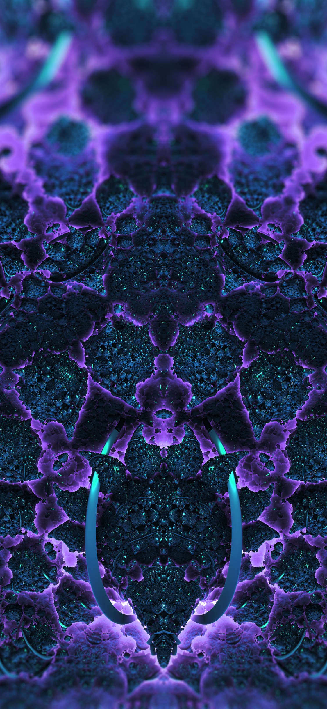 Rosa Und Weißes Florales Textil. Wallpaper in 1125x2436 Resolution