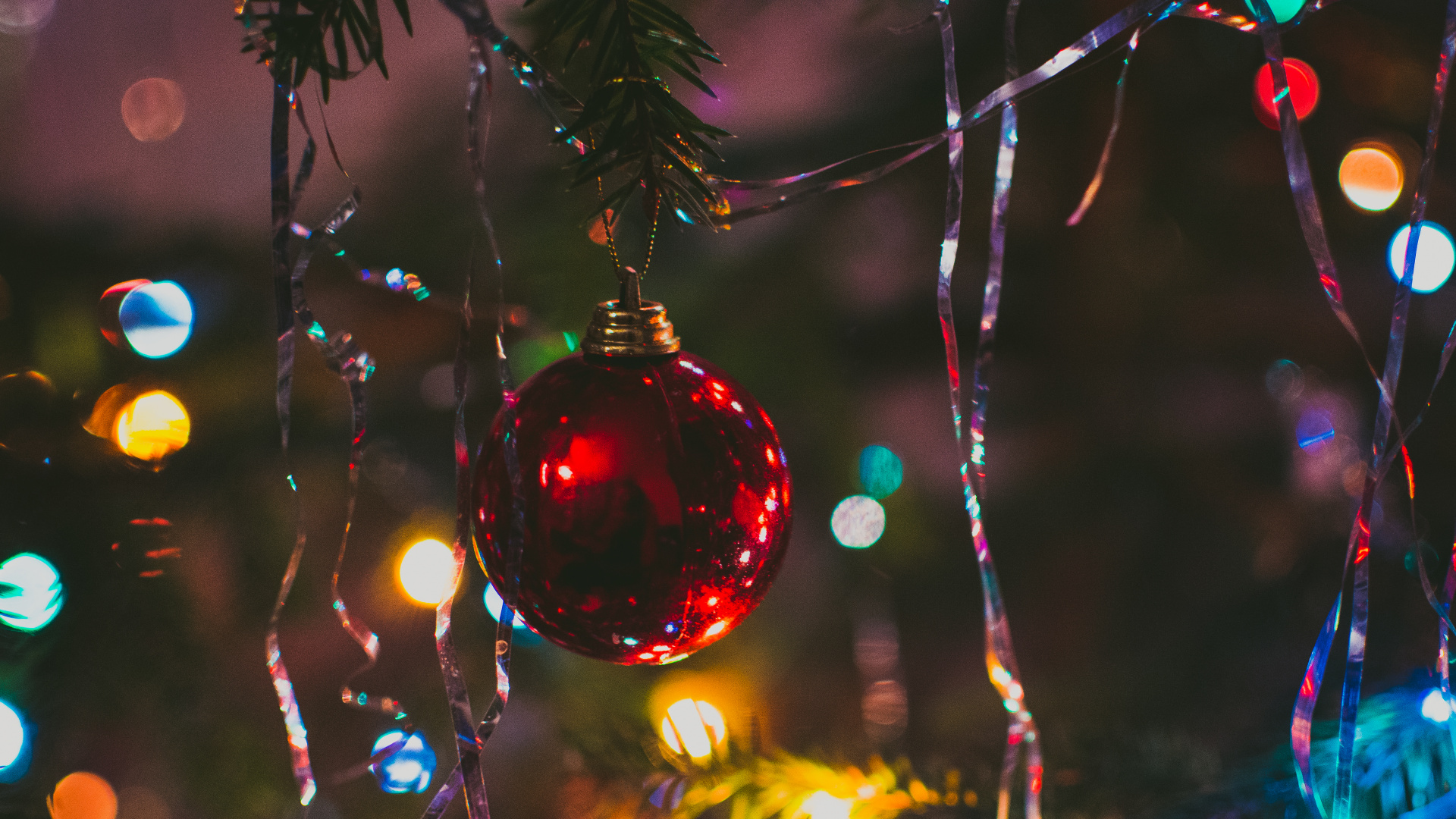 Christmas Day, Christmas Tree, Christmas Lights, Christmas Ornament, Light. Wallpaper in 1920x1080 Resolution