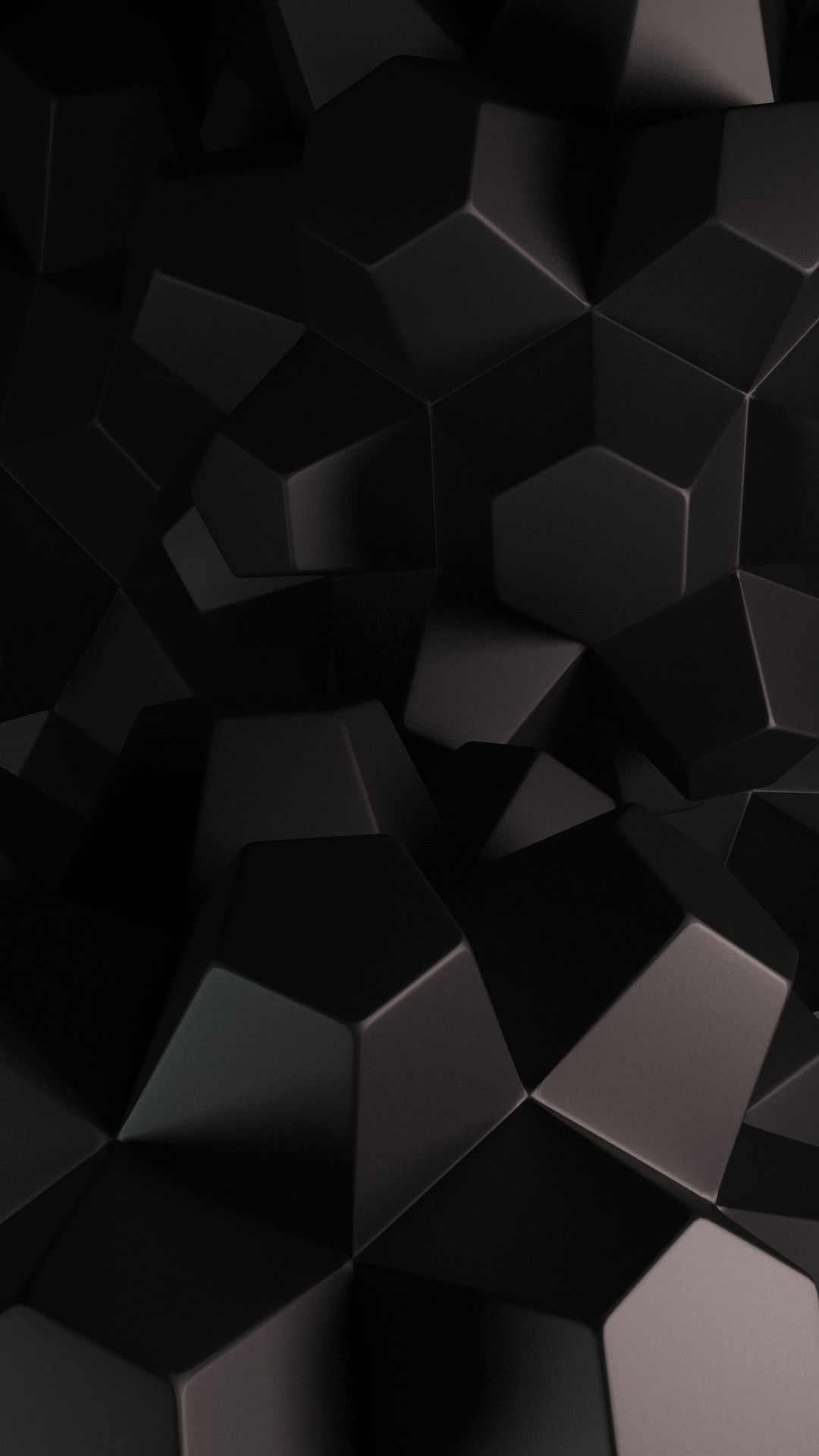 Android, Style, Pattern, Black, Black and White. Wallpaper in 1080x1920 Resolution