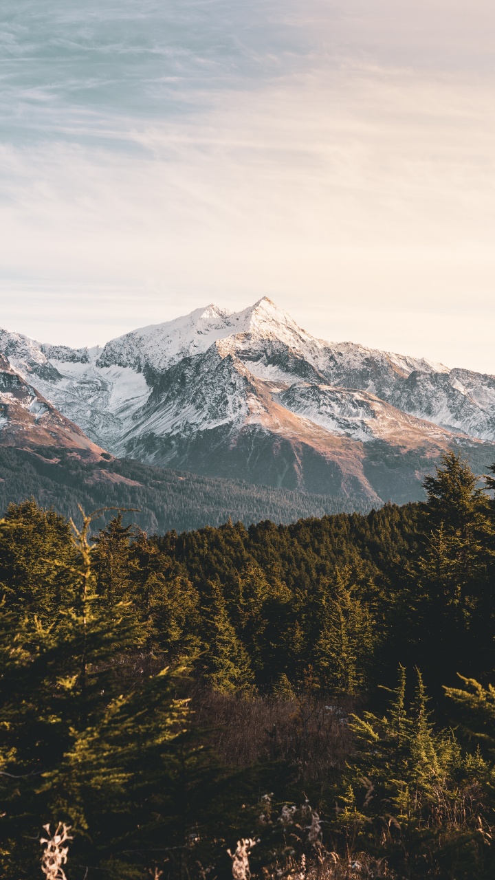 Mountain, Mountain Range, Mountainous Landforms, Highland, Wilderness. Wallpaper in 720x1280 Resolution