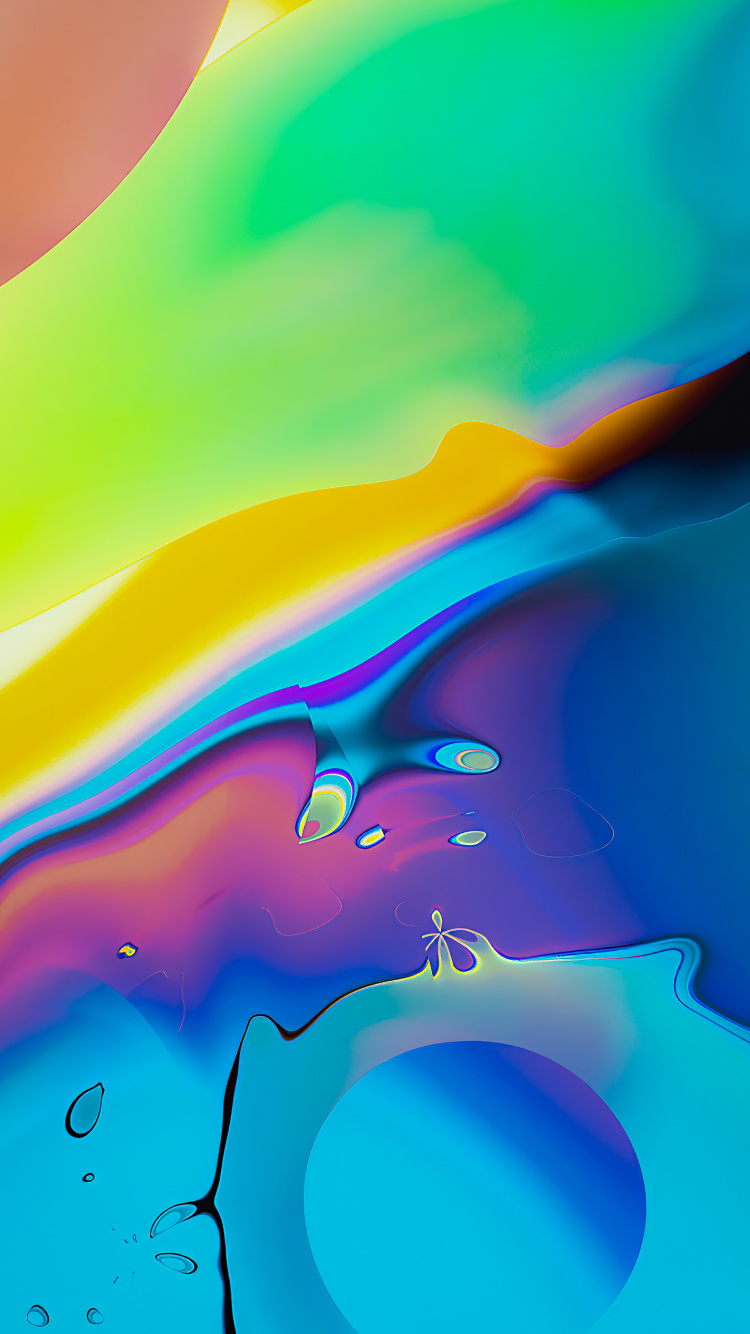 色彩, 液体, Azure, 流体, 水上 壁纸 750x1334 允许