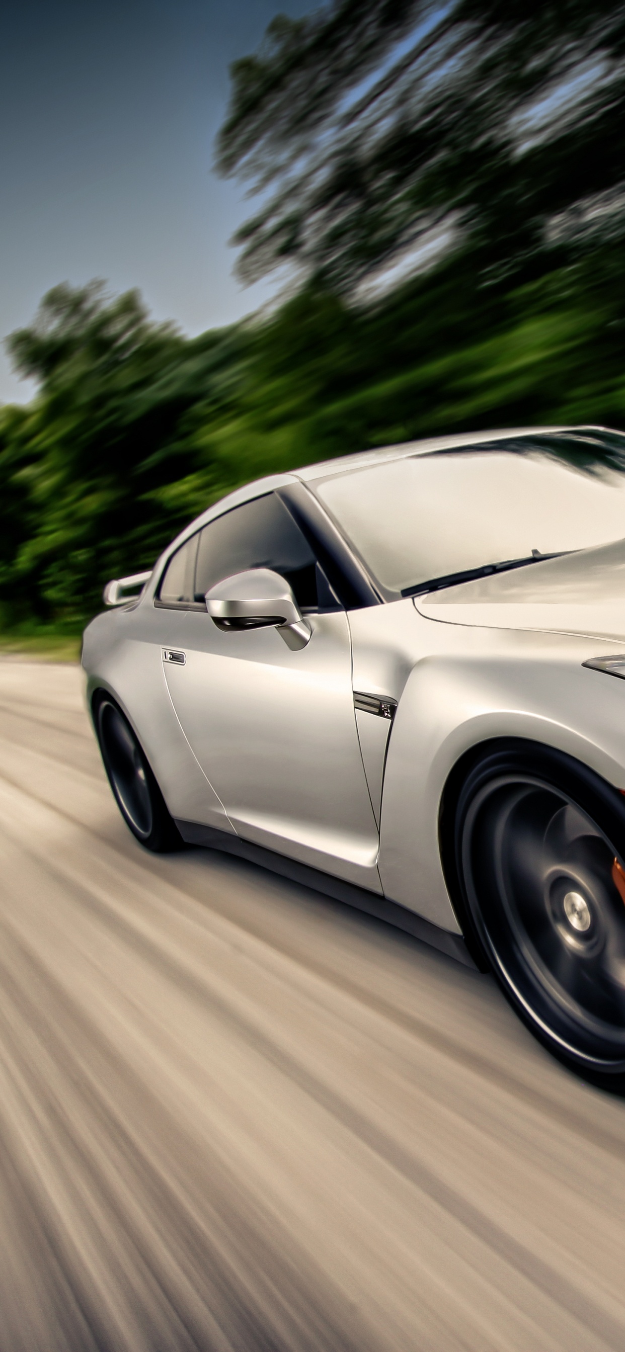 Silver Porsche 911 on Road During Daytime. Wallpaper in 1242x2688 Resolution