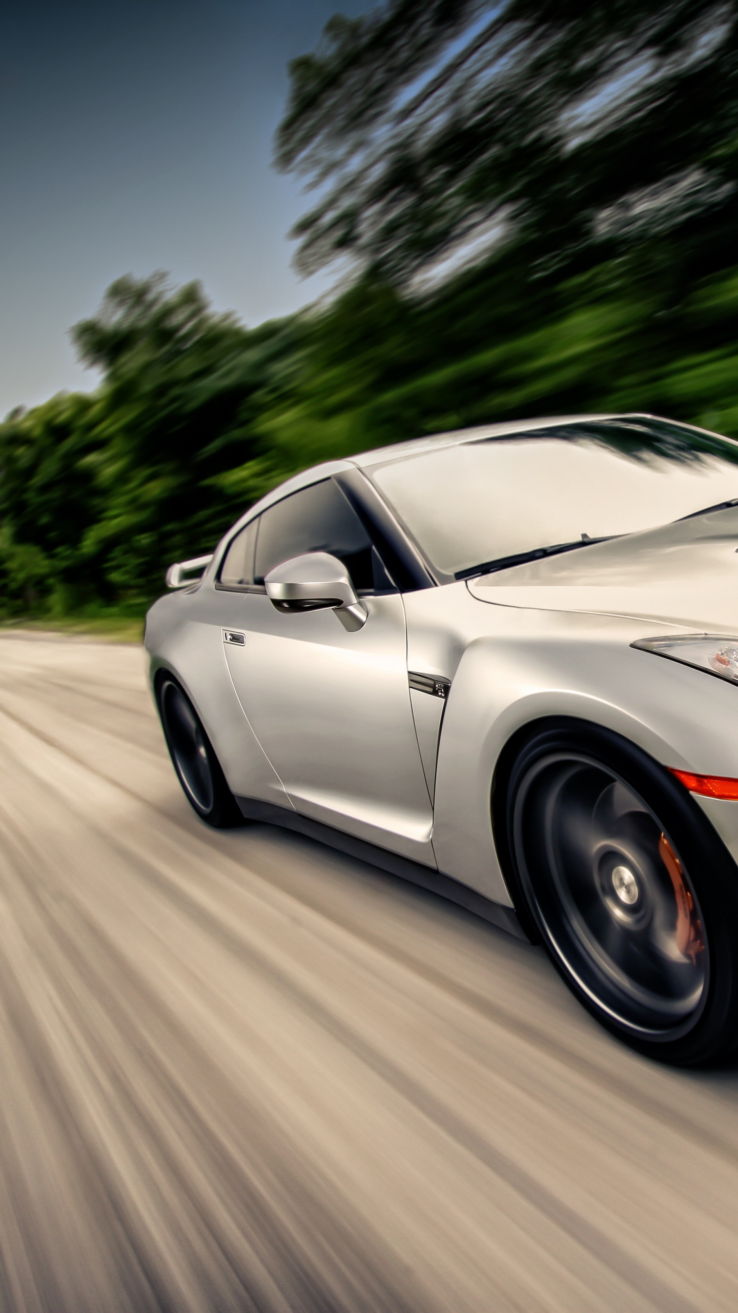 Silver Porsche 911 on Road During Daytime. Wallpaper in 1440x2560 Resolution
