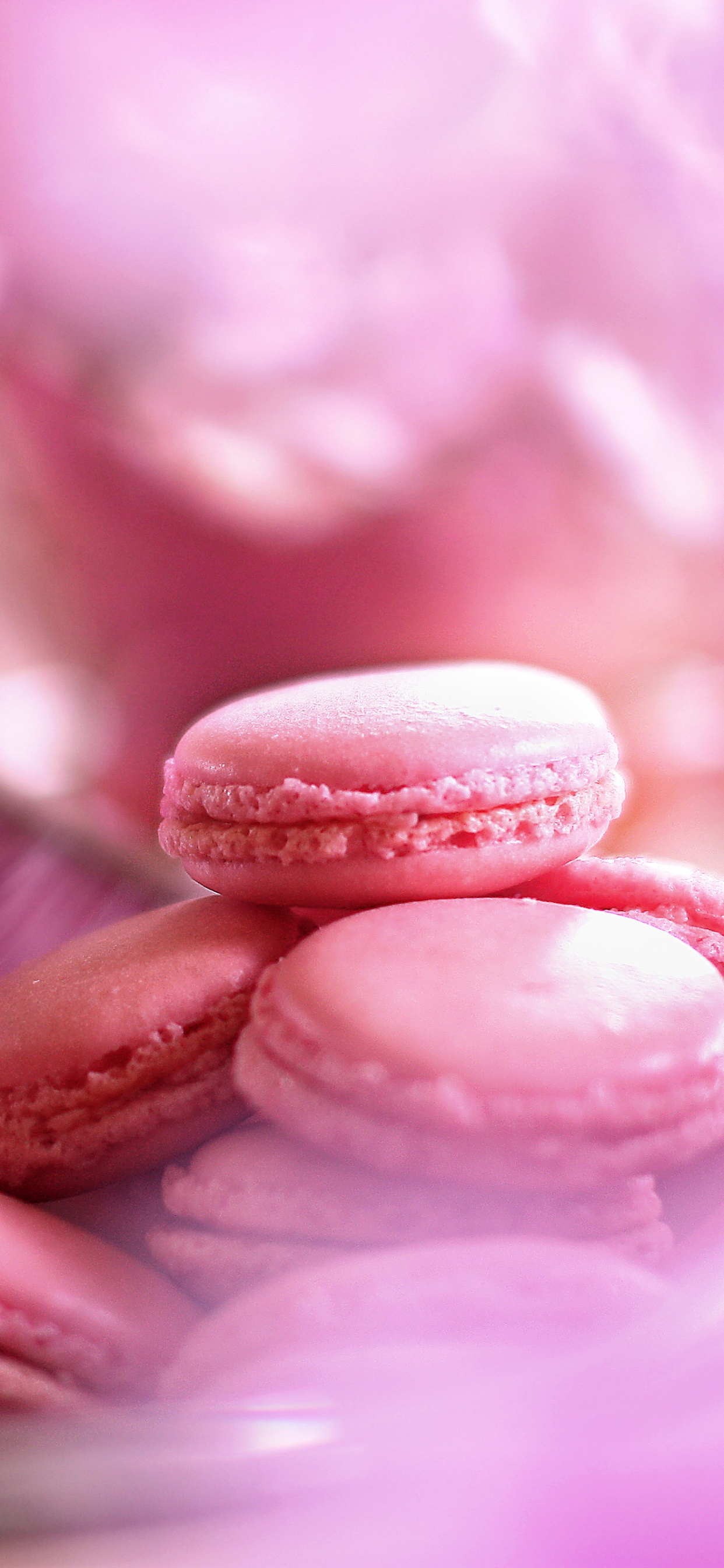 Pink and White Medication Pills. Wallpaper in 1242x2688 Resolution