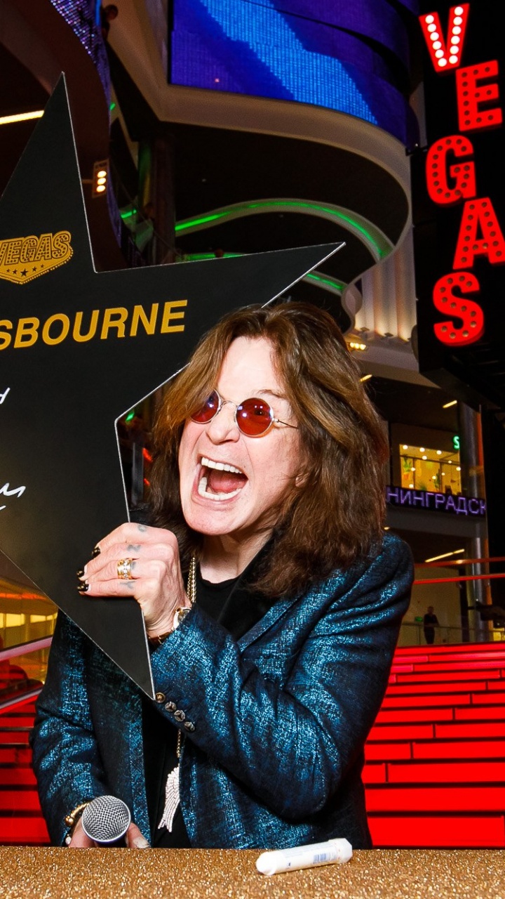 Publicité, Amusement, Walk of Fame D'Hollywood, Black Sabbath, Programme de Télévision. Wallpaper in 720x1280 Resolution