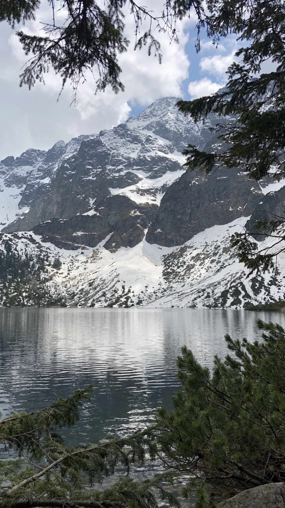Tatra-Bergpanorama Mit Beschreibung, Bergigen Landschaftsformen, Bergkette, Wasserressourcen, Naturlandschaft. Wallpaper in 1080x1920 Resolution