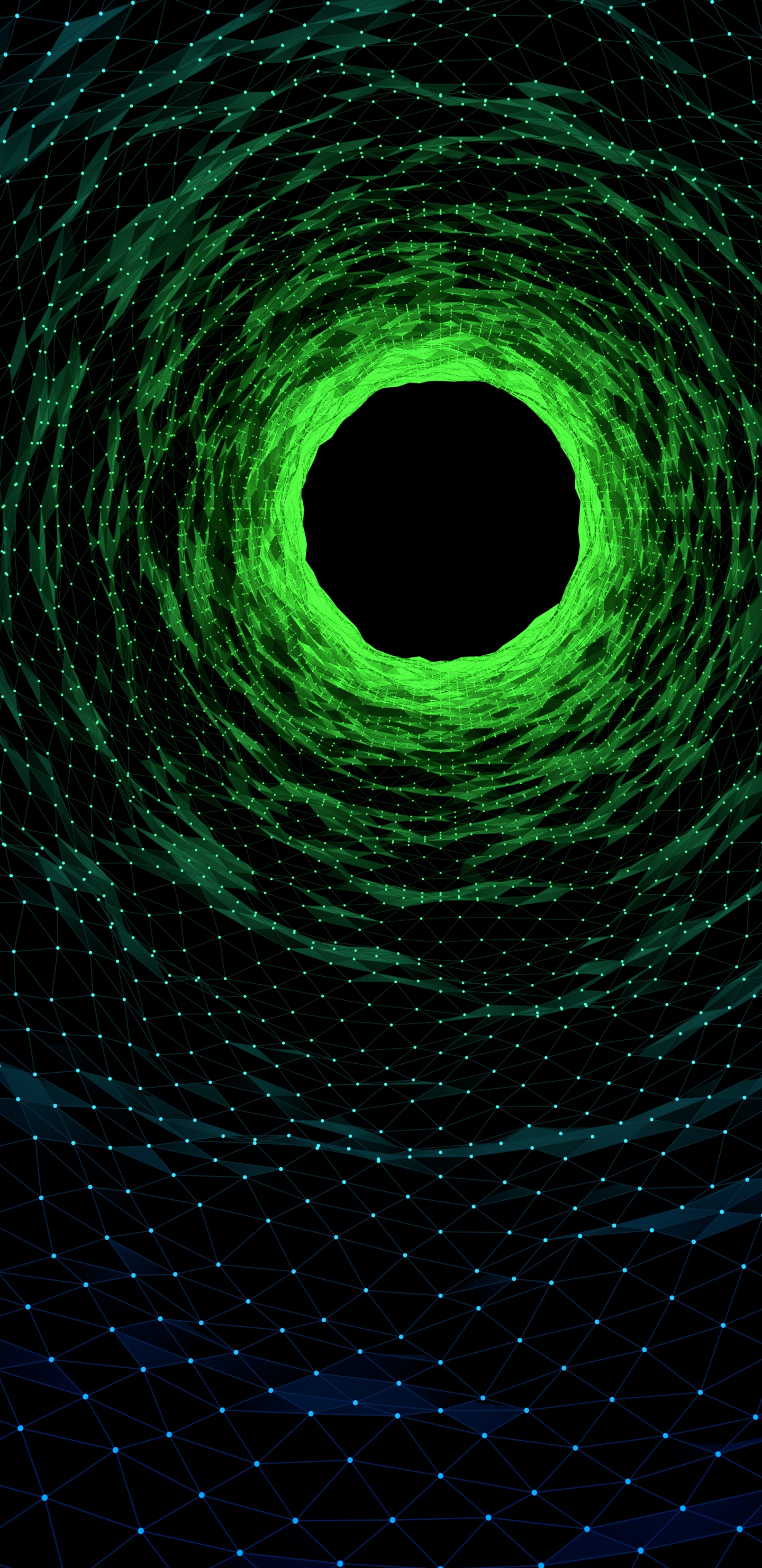 OLED, Mitternachtsgrün, Gr, Farbigkeit, Infrastruktur. Wallpaper in 1440x2960 Resolution