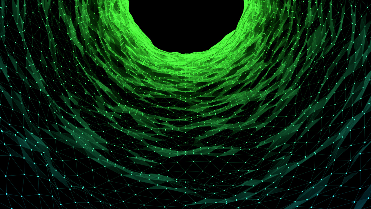 OLED, Verde Medianoche, Verde, Infraestructura, Espacio. Wallpaper in 1280x720 Resolution