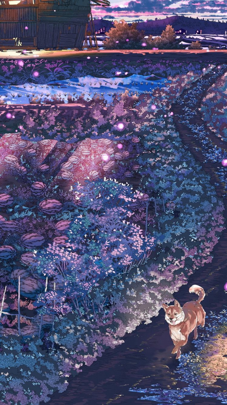 Personnes Marchant Dans la Rue Pendant la Nuit. Wallpaper in 750x1334 Resolution