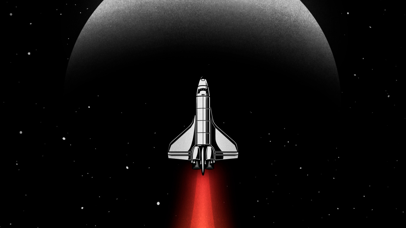 Rocket, Atmosphere, Light, World, Nature. Wallpaper in 1366x768 Resolution