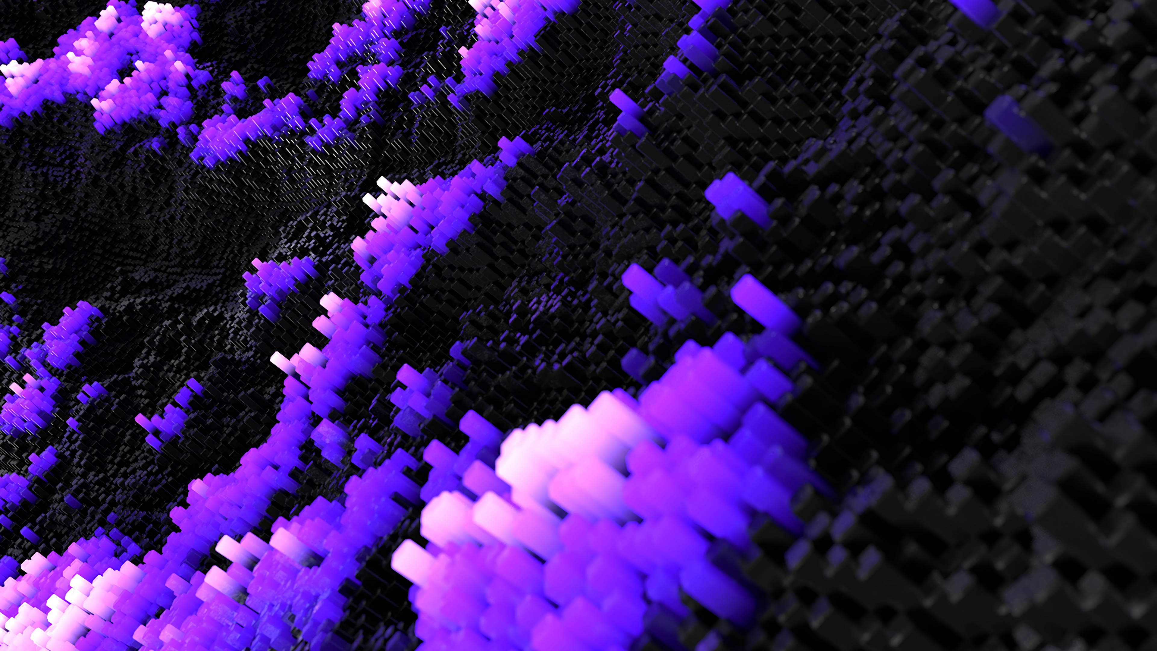 Purple and Black Knit Textile. Wallpaper in 3840x2160 Resolution