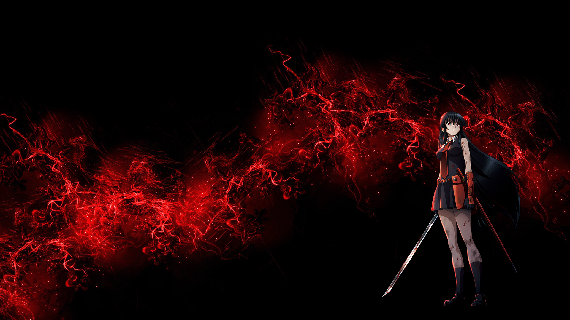 Akame ga Matar, Akame, Anime, Evento, Magenta. Wallpaper in 1920x1080 Resolution