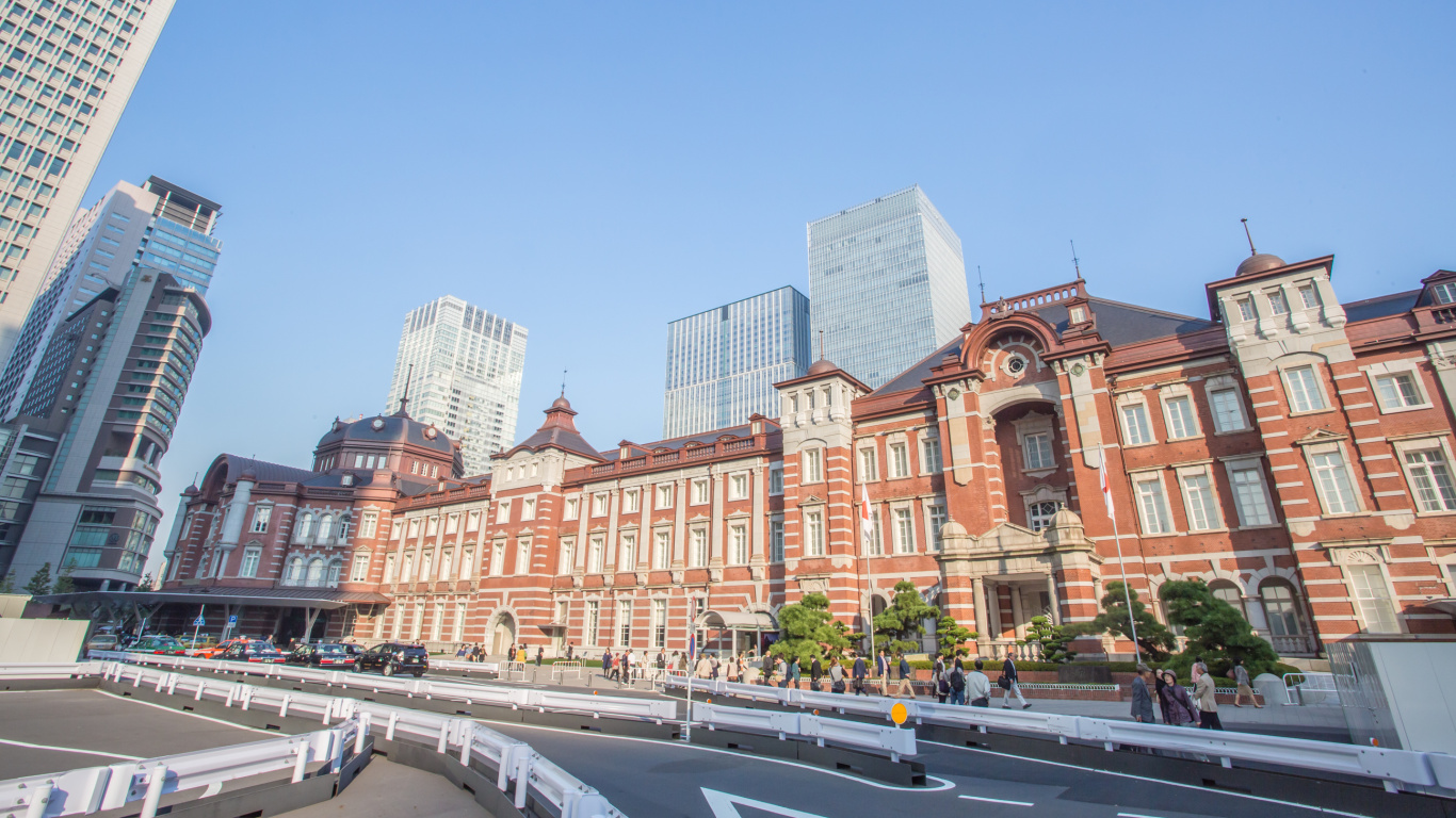 城市, 里程碑, 市中心, 街区, 大都会 壁纸 1366x768 允许