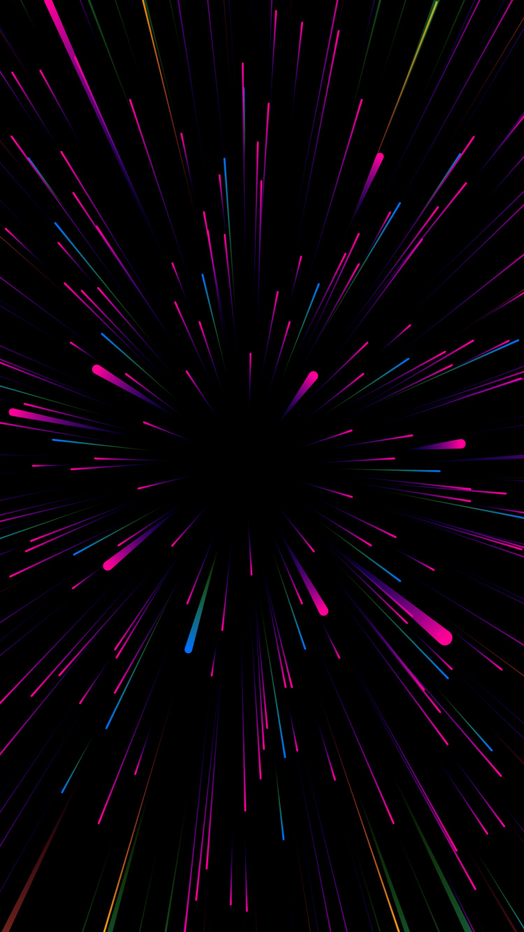 Artifice, Graphisme, le Réveillon du Nouvel An, Eau, Purple. Wallpaper in 750x1334 Resolution