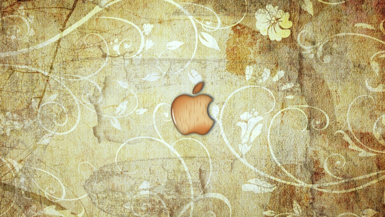 Logotipo, Apple, Patrón, Manzana, Letra. Wallpaper in 1280x720 Resolution