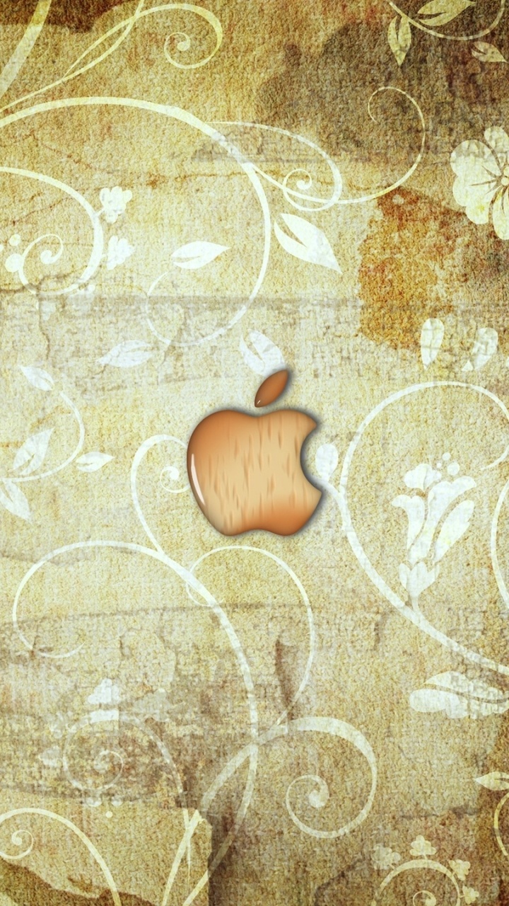 Logotipo, Apple, Patrón, Manzana, Letra. Wallpaper in 720x1280 Resolution