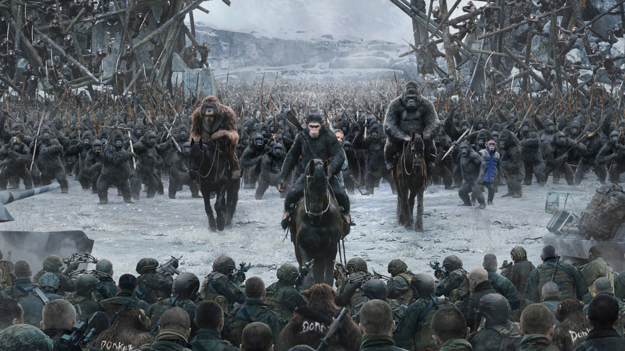 Planet of The Apes, Army, Military Organization, Troop, Infantry. Wallpaper in 1280x720 Resolution