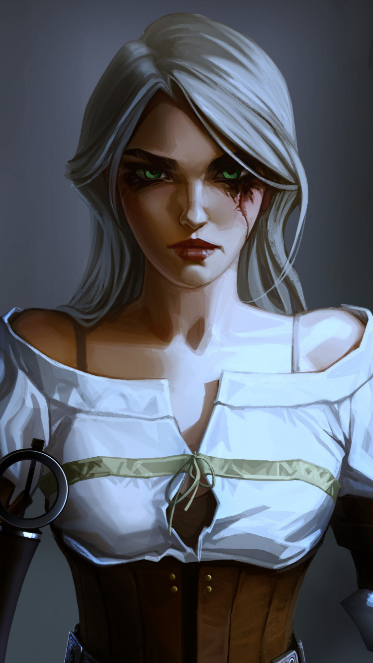 The Witcher 3 Wild Hunt, Ciri, Geralt of Rivia, The Witcher, Yennefer. Wallpaper in 750x1334 Resolution