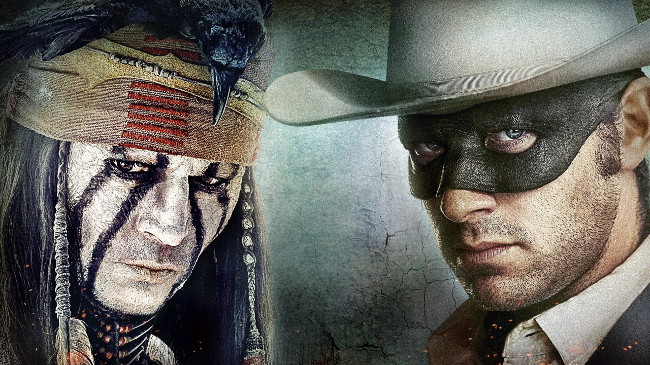 Mann Mit Schwarzem Cowboyhut Malerei. Wallpaper in 1280x720 Resolution