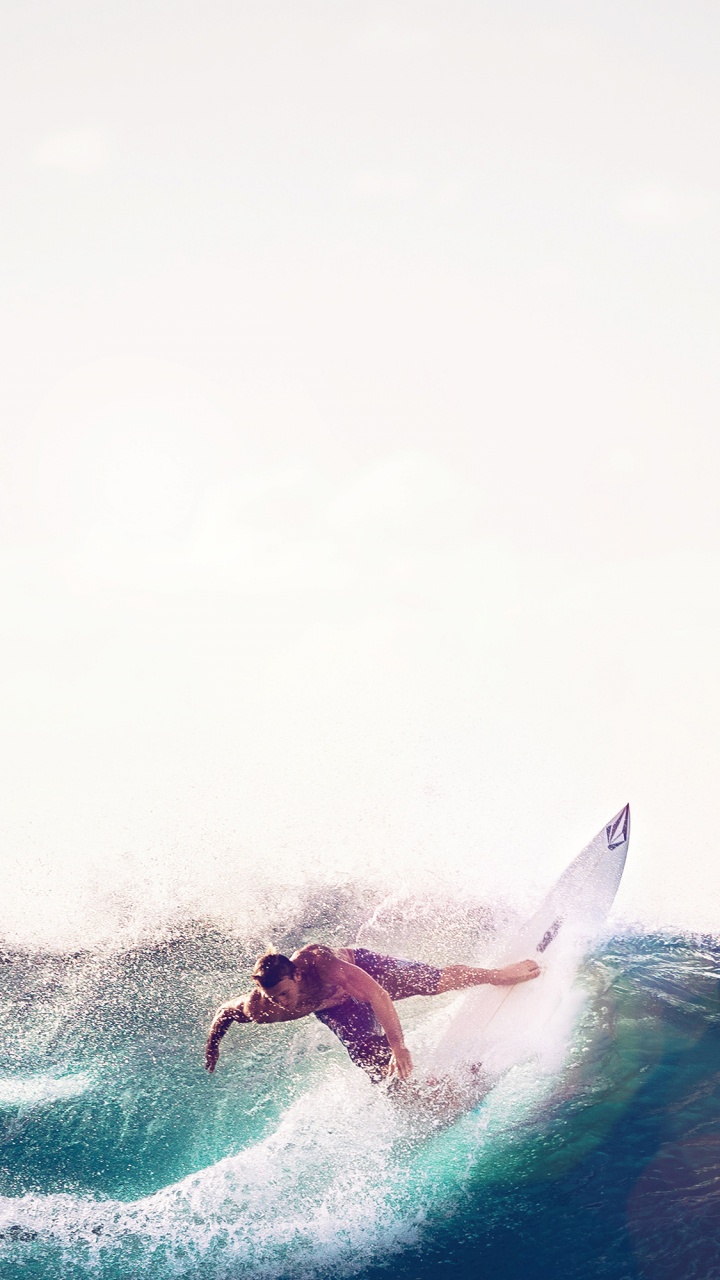 Wasser, Surfbrett, Windsurfen, Happy, Surf-Ausrüstung. Wallpaper in 720x1280 Resolution