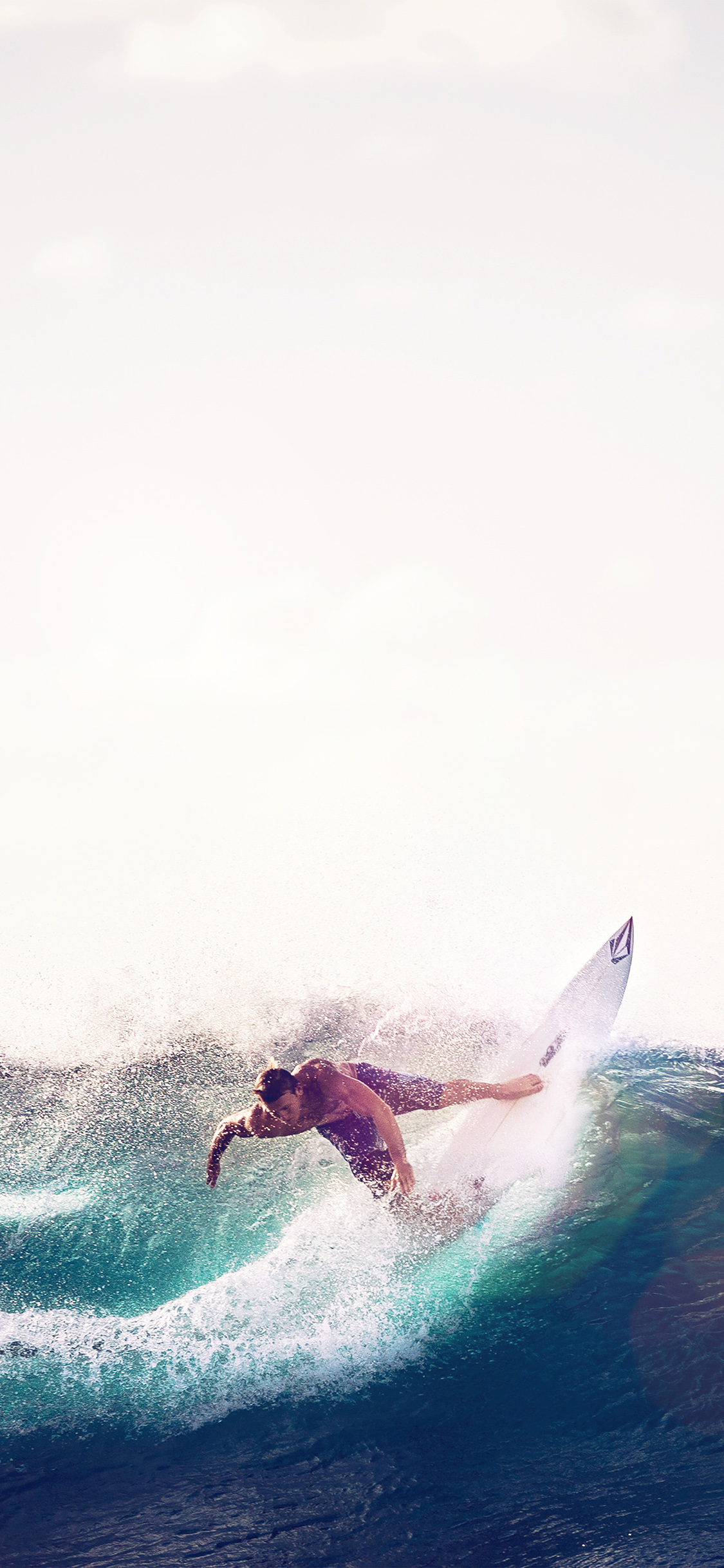 Water, Surfboard, Surfing, Happy, Surfing Equipment. Wallpaper in 1125x2436 Resolution