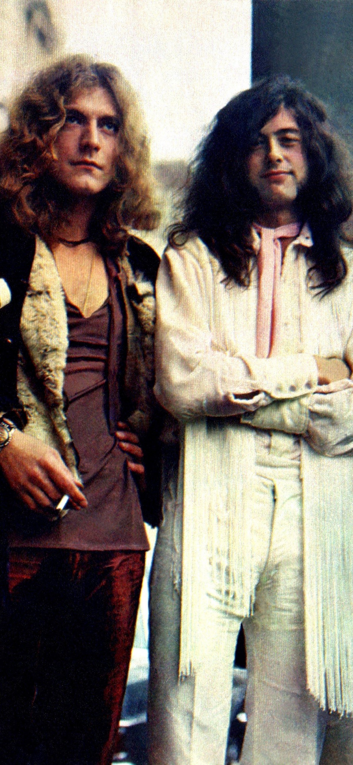 Robert Plant, John Bonham, Jimmy Page, Led Zeppelin, Led Zeppelin II. Wallpaper in 1125x2436 Resolution