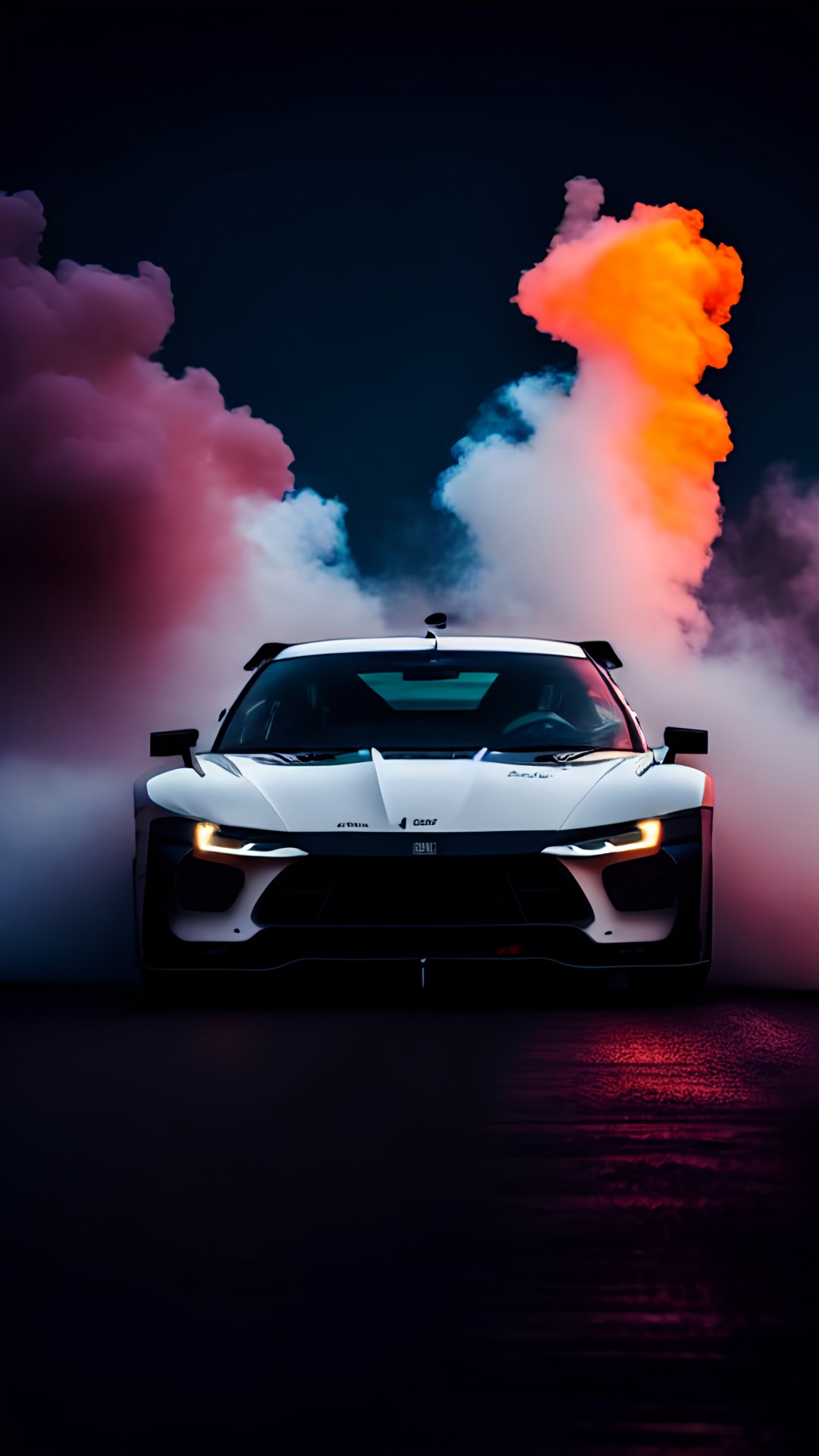 Coche, Supercoche, Iluminación Automotriz, Capucha, Neumatico. Wallpaper in 1080x1920 Resolution