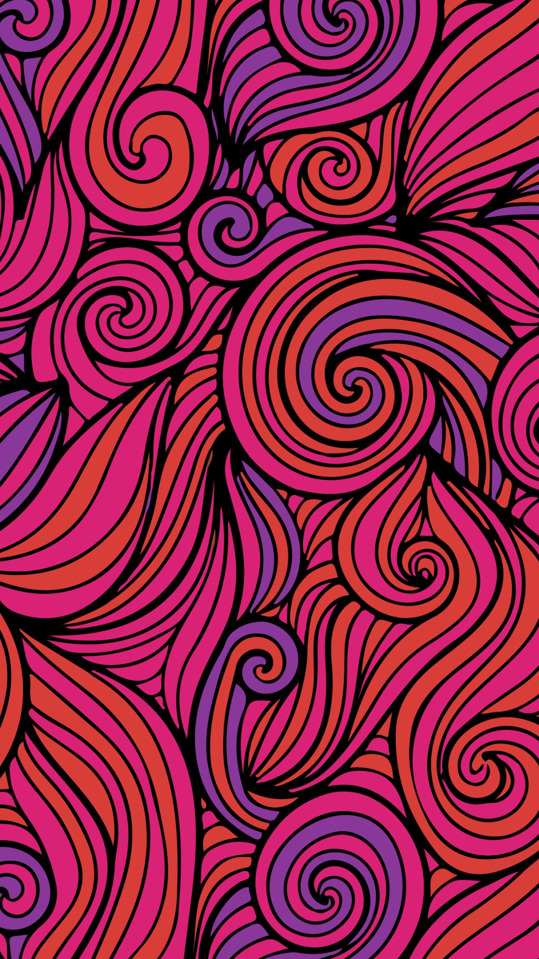 la Pureté de la Couleur, Textile, Art, Pink, Motif. Wallpaper in 1080x1920 Resolution