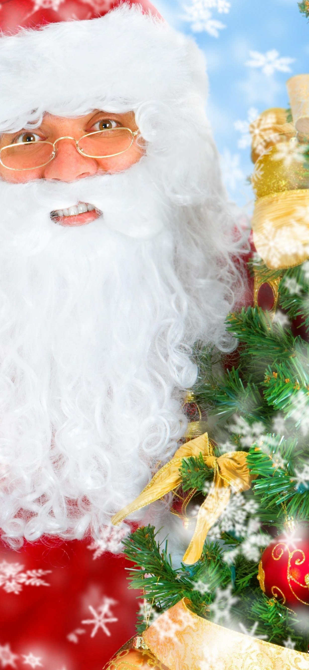 Cloud, New Year, Christmas, Blue. Wallpaper in 1242x2688 Resolution