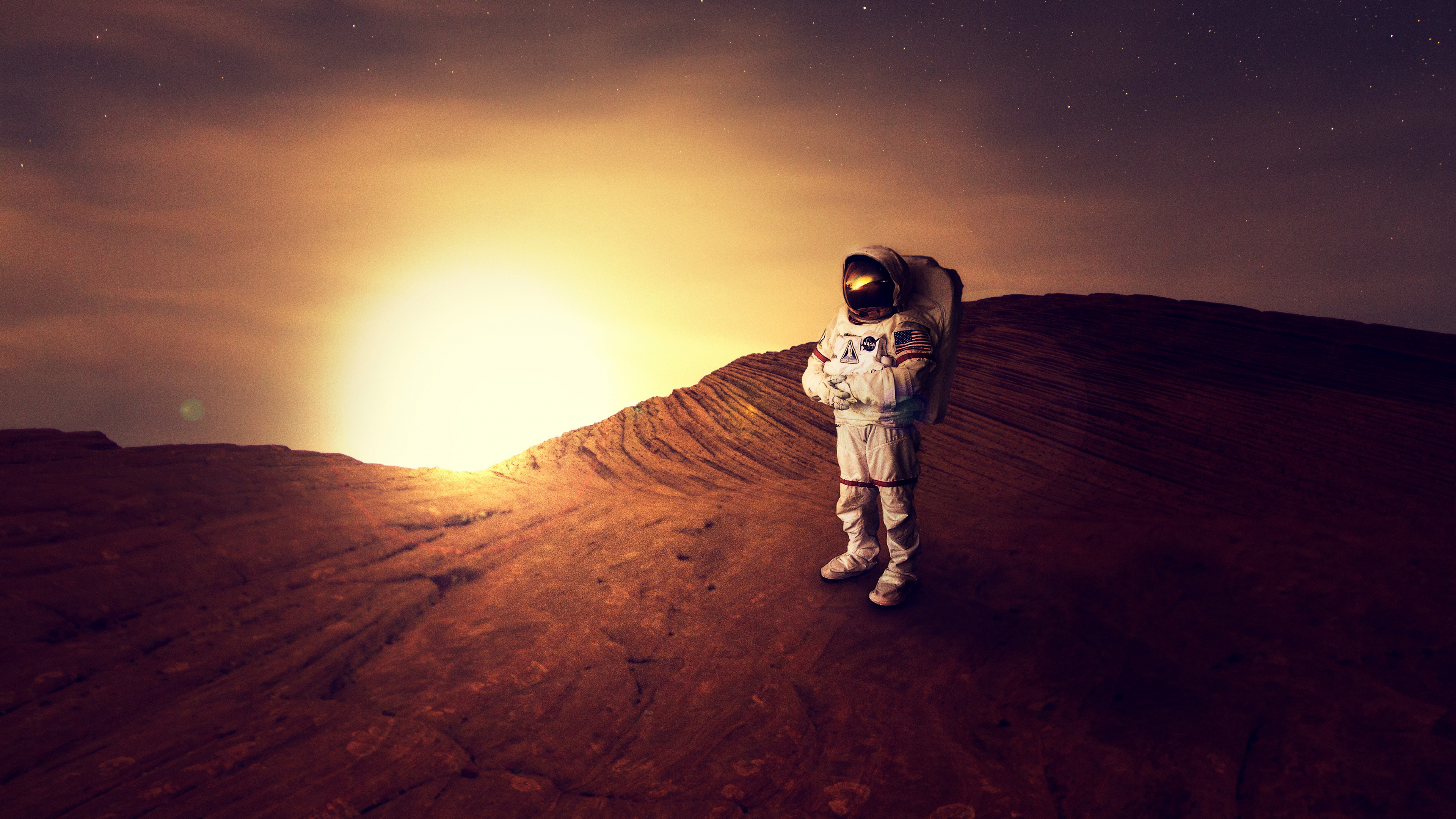 Mar, Terre, Planète, Atmosphère, Espace. Wallpaper in 3840x2160 Resolution