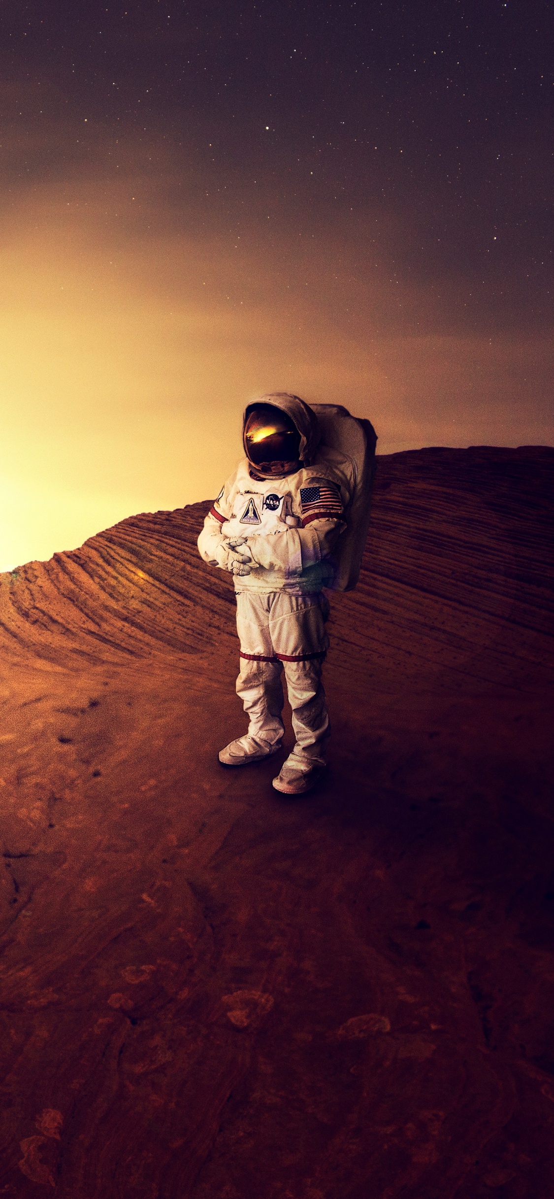 Mars, Earth, Planet, Atmosphere, Cloud. Wallpaper in 1125x2436 Resolution