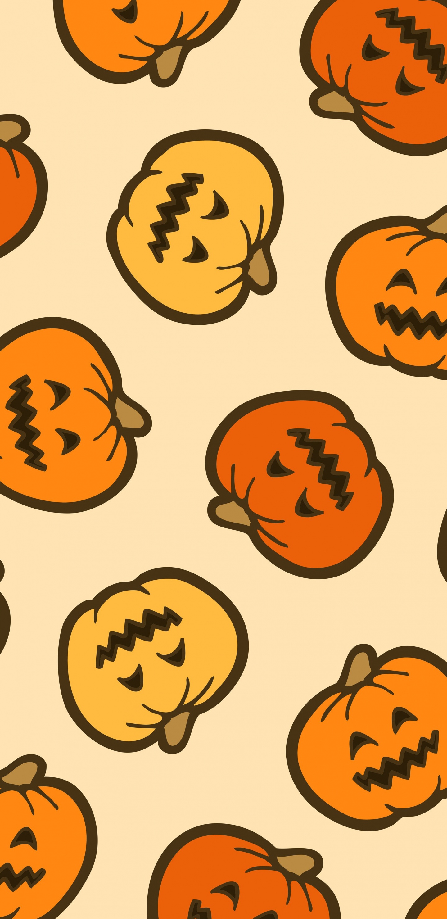 Citrouille, Bonbons au Maïs, L'expression du Visage, Orange, Jaune. Wallpaper in 1440x2960 Resolution