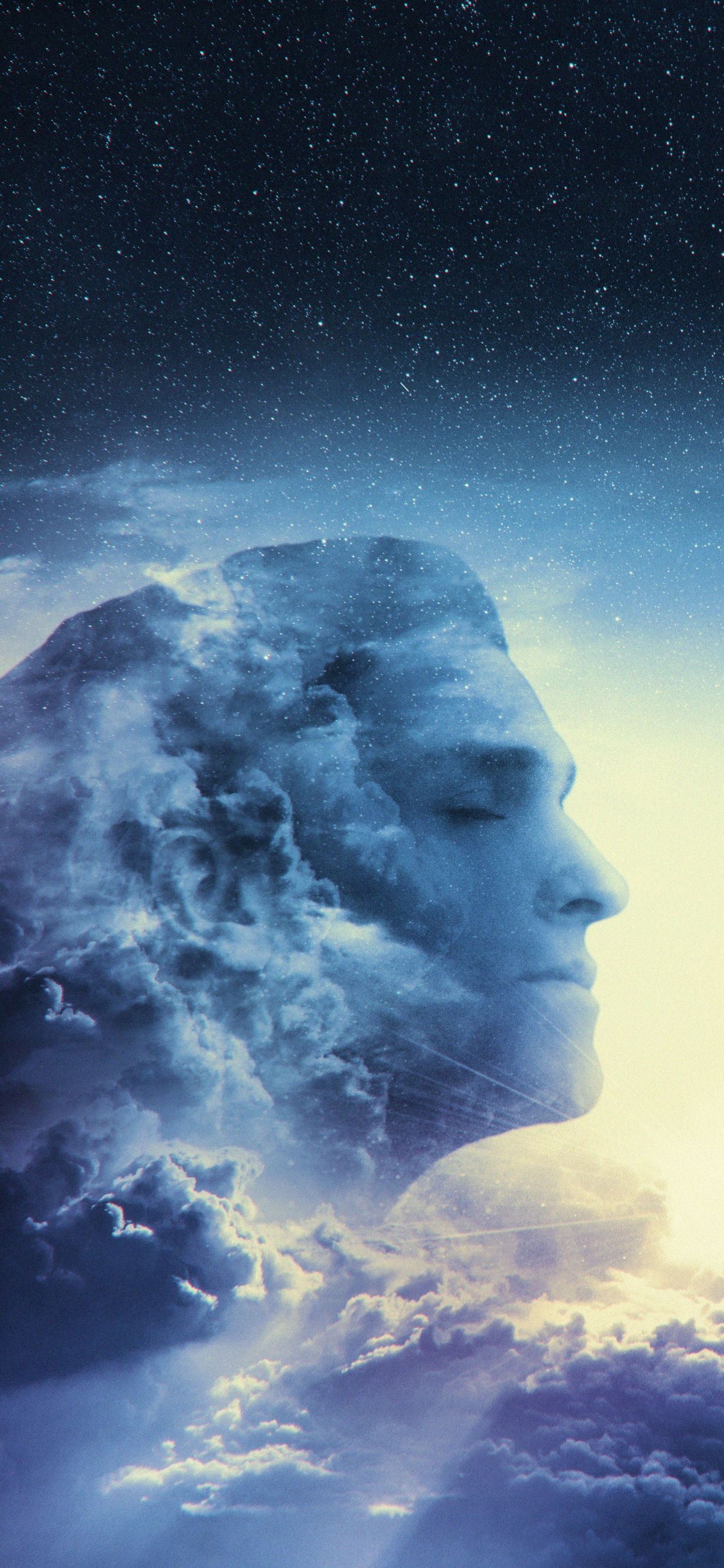 Blue, Objet Astronomique, Univers, Espace Extérieur, L'astronomie. Wallpaper in 1242x2688 Resolution