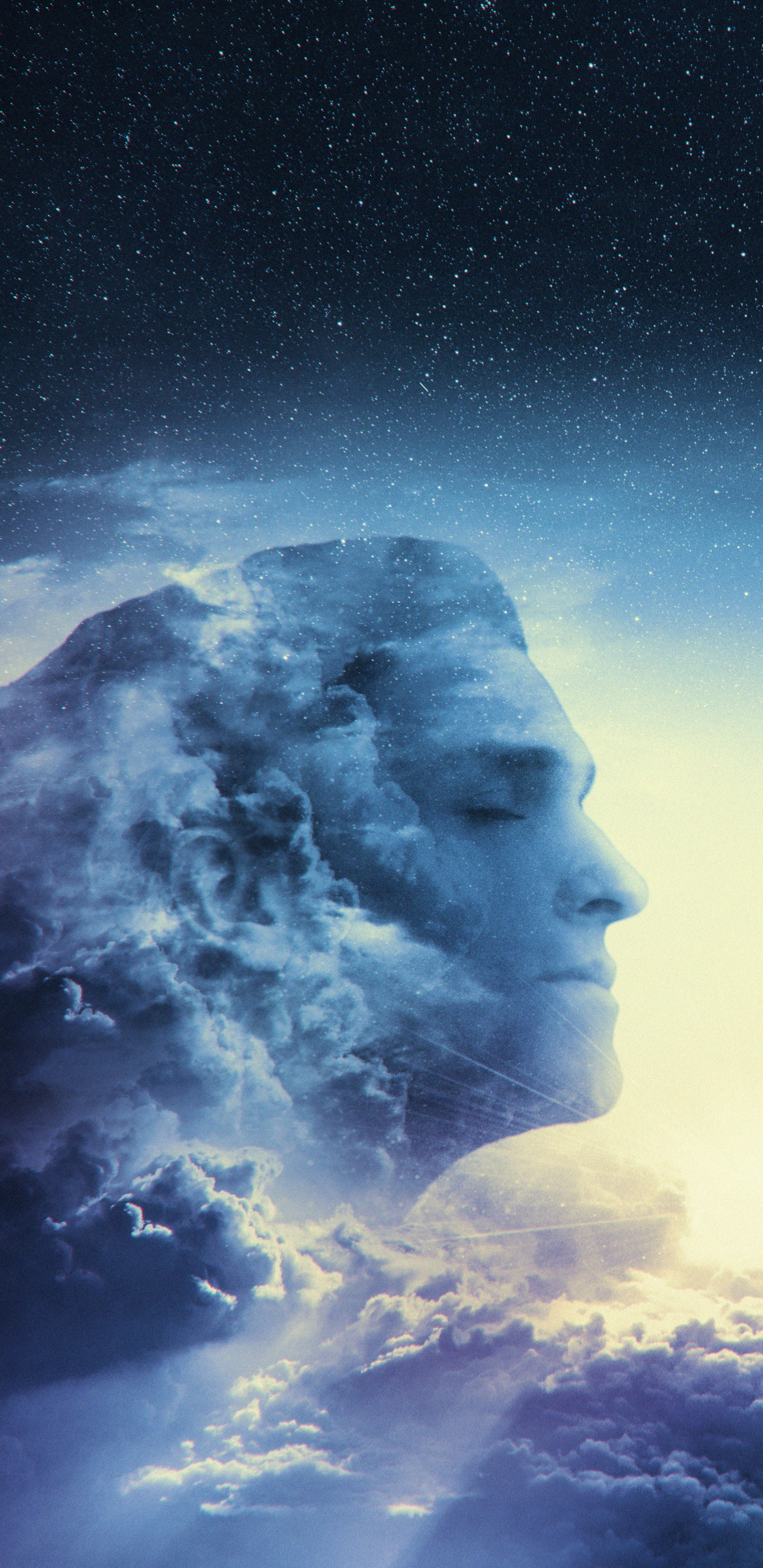 Blue, Objet Astronomique, Univers, Espace Extérieur, L'astronomie. Wallpaper in 1440x2960 Resolution