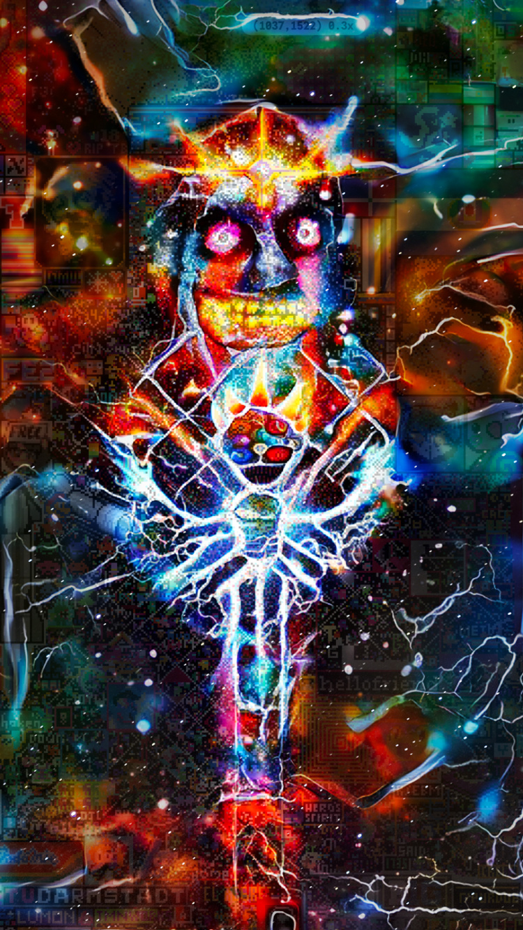 Kunst, Psychedelische Kunst, Kunstfarbe, Farbe, Fenster. Wallpaper in 750x1334 Resolution