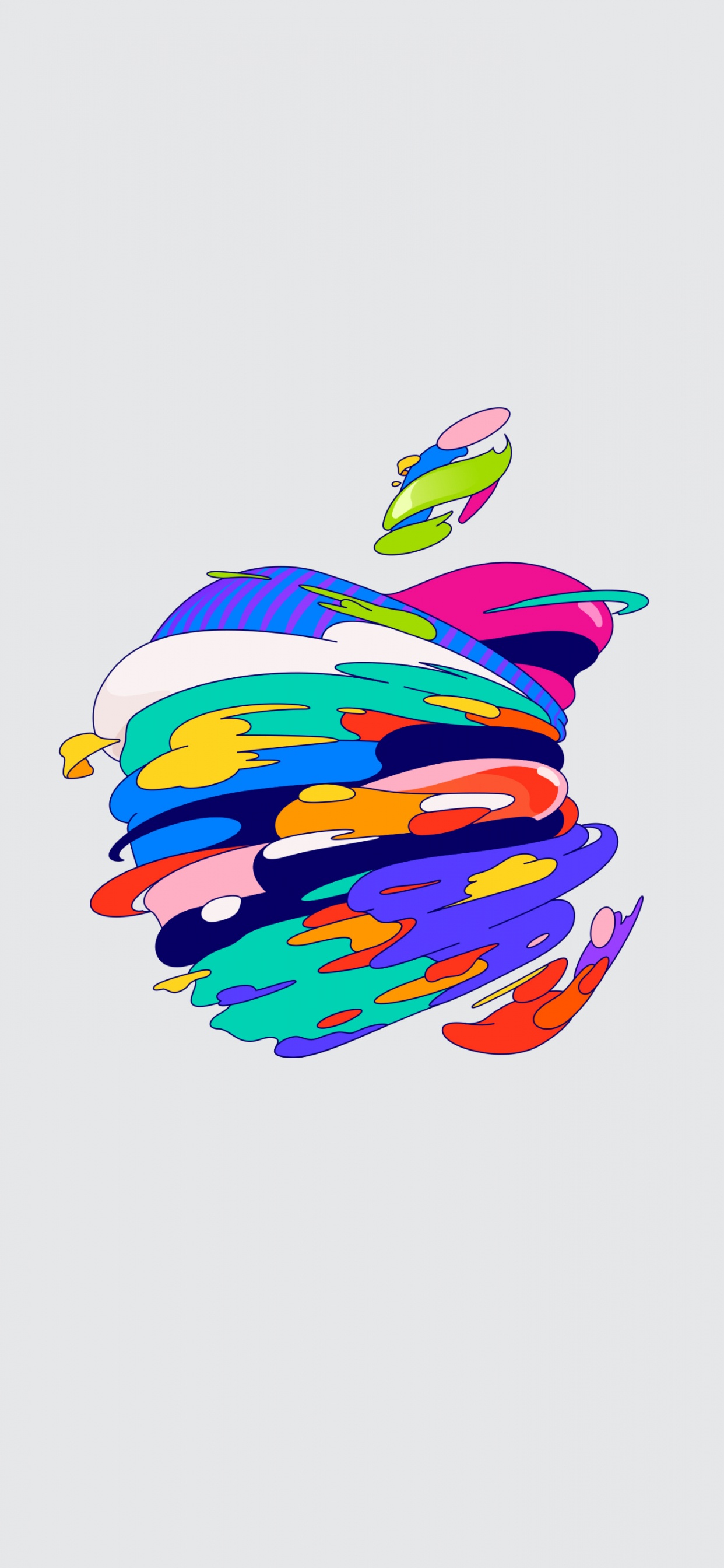 Apple, Tablet, Logo, Accessoire de Mode, Bracelet. Wallpaper in 1242x2688 Resolution