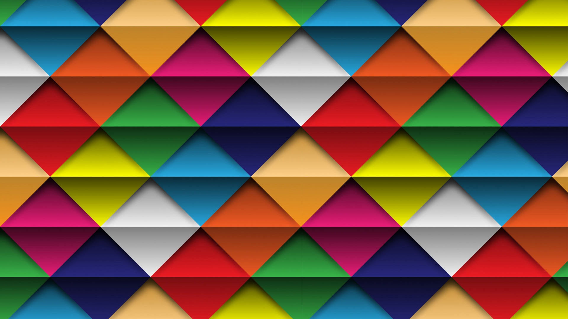Blue Yellow and White Checkered Illustration. Wallpaper in 1920x1080 Resolution
