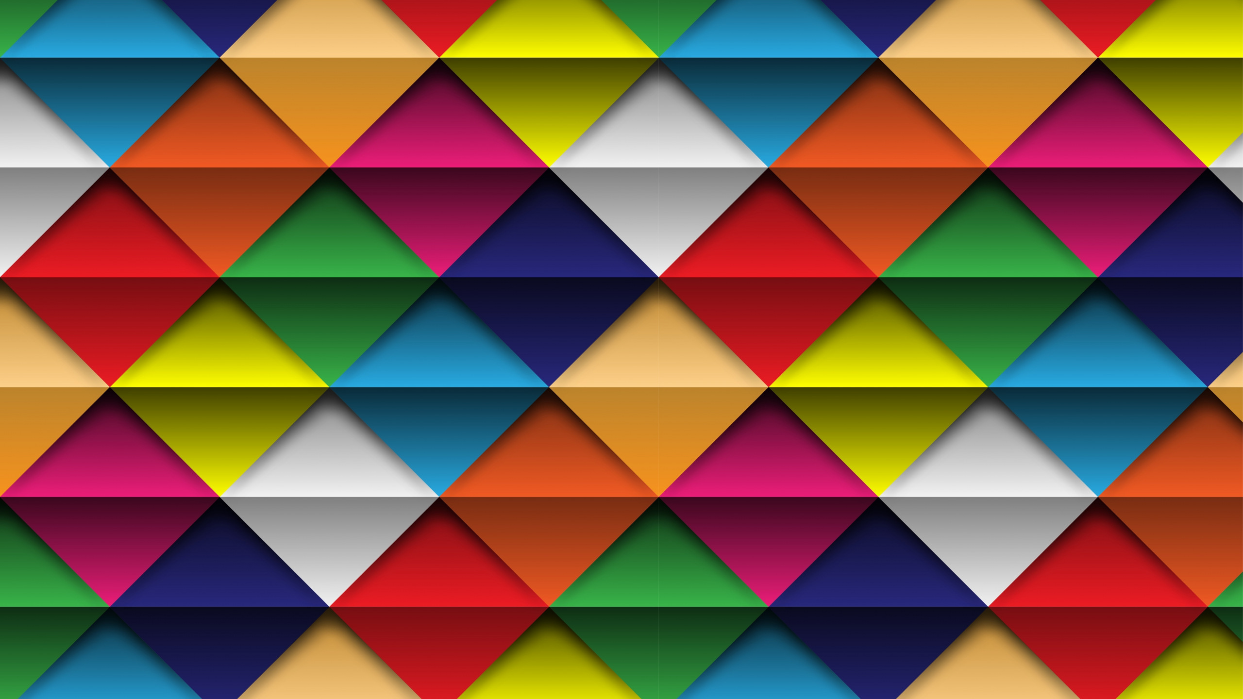 Blue Yellow and White Checkered Illustration. Wallpaper in 2560x1440 Resolution