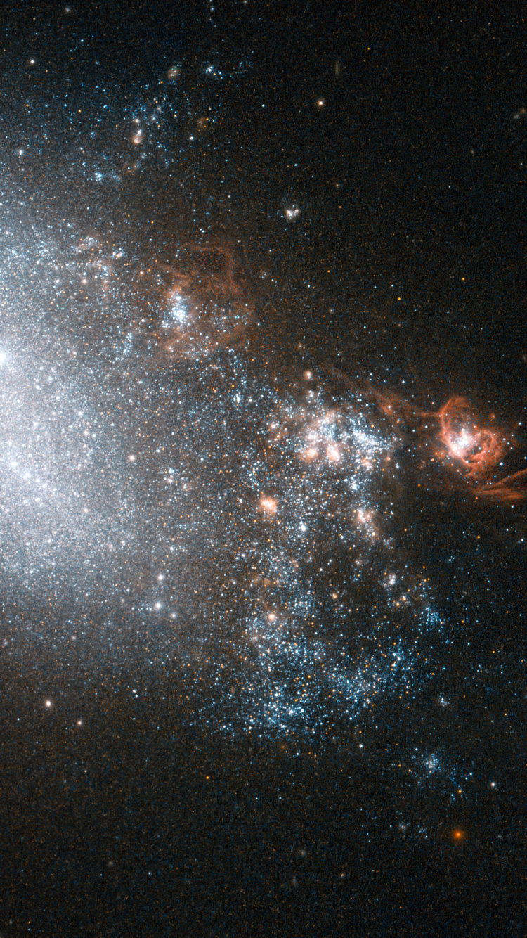 Ilustración de Galaxia en Blanco y Negro. Wallpaper in 750x1334 Resolution