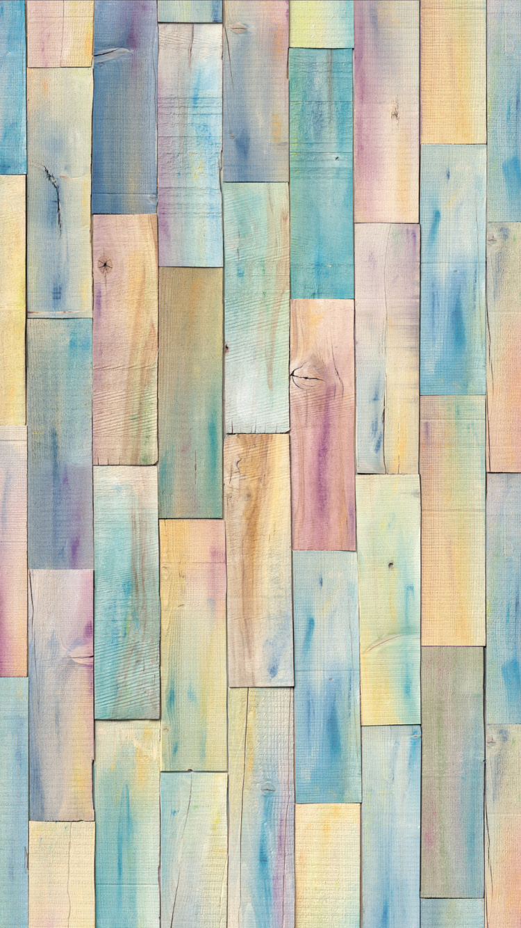 Mur de Briques Marron et Beige. Wallpaper in 750x1334 Resolution