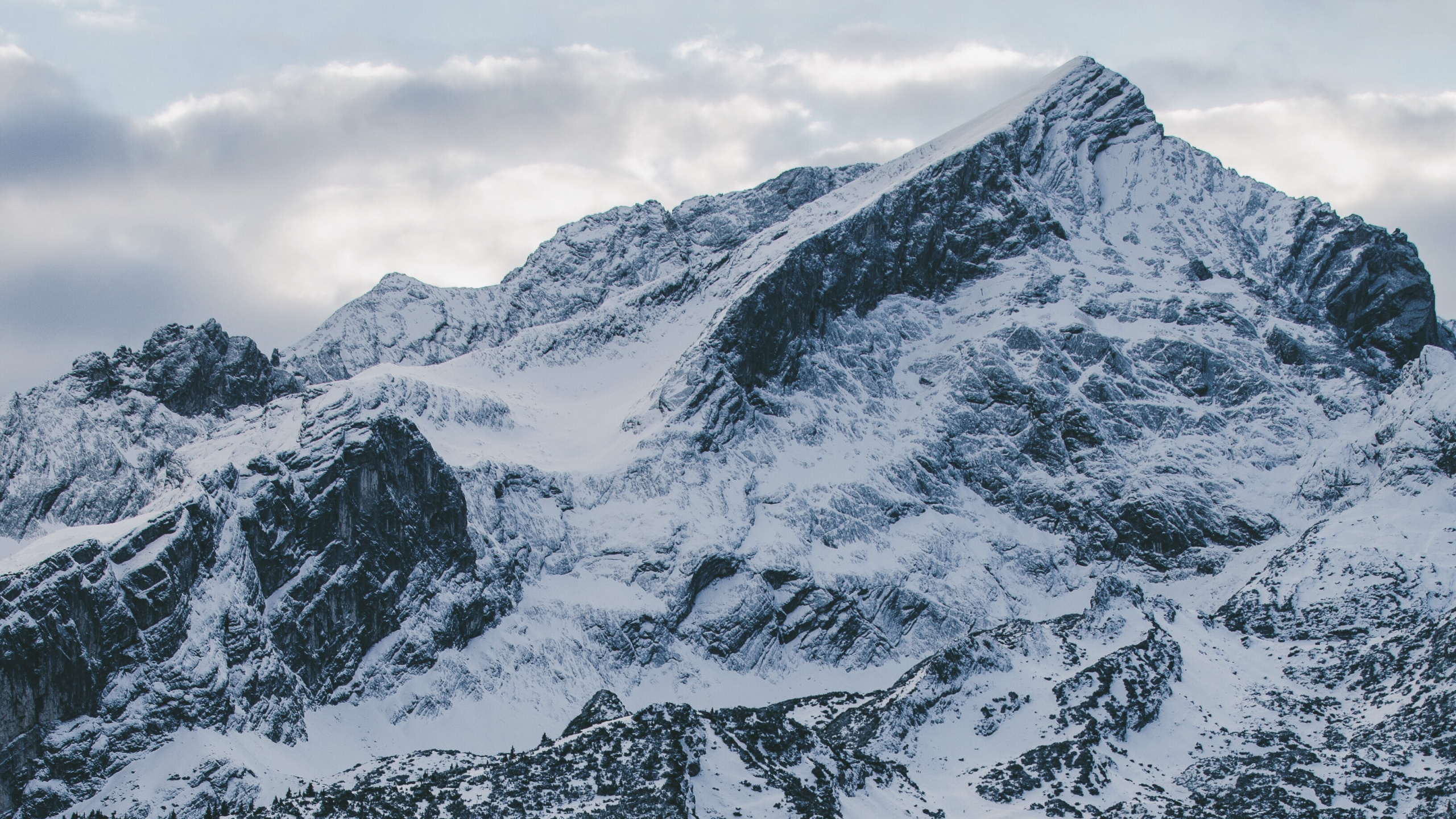 Schnee, Bergkette, Massivs, Milwaukee, Geologie. Wallpaper in 2560x1440 Resolution