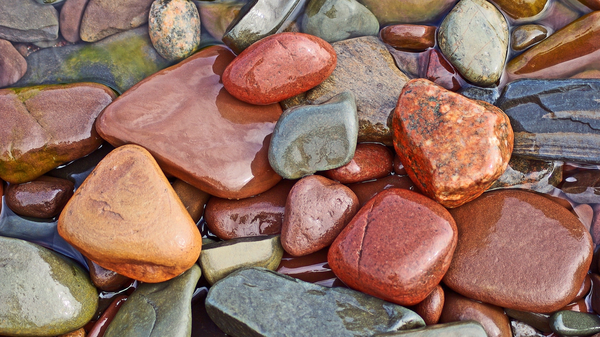 Natur, Naturmaterialien, Close Up, Rock, Kopfsteinpflaster. Wallpaper in 1920x1080 Resolution