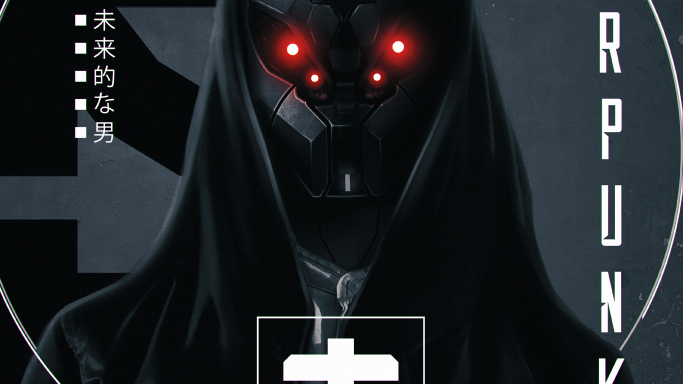 Horror, Cartel, Manga, Darth Vader, Carmine. Wallpaper in 1366x768 Resolution