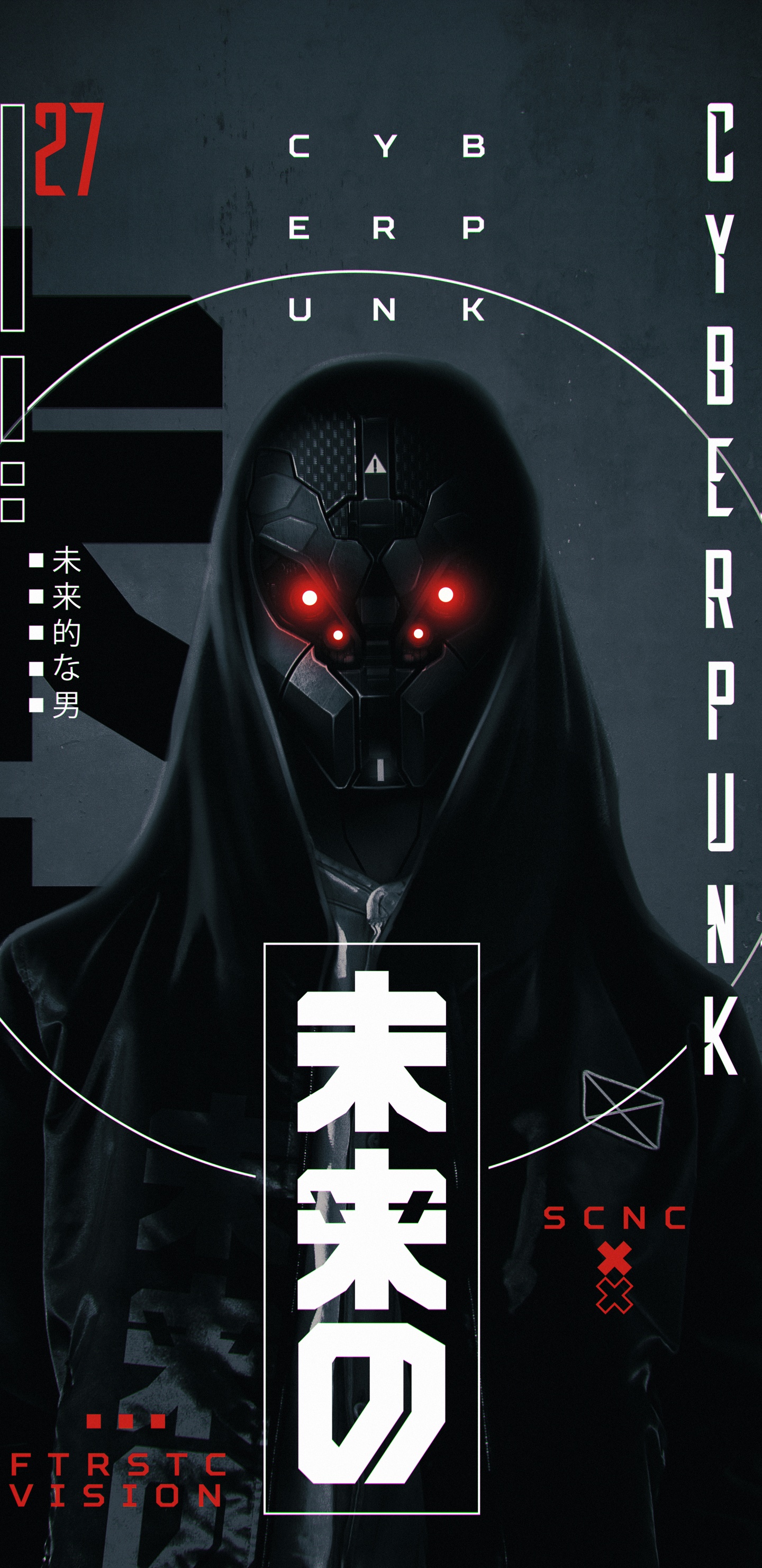 Horror, Poster, Sleeve, Darth Vader, Darkness. Wallpaper in 1440x2960 Resolution